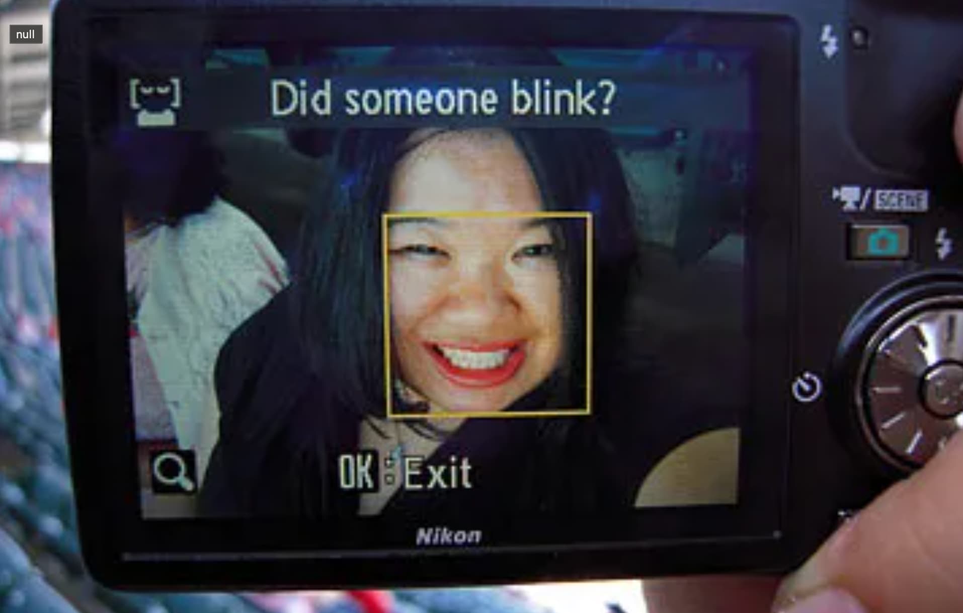 “Nikon was accused of racist face-detection software - when Asian faces were photographed, a message would pop up on the camera screen asking, ‘Did someone blink?’”